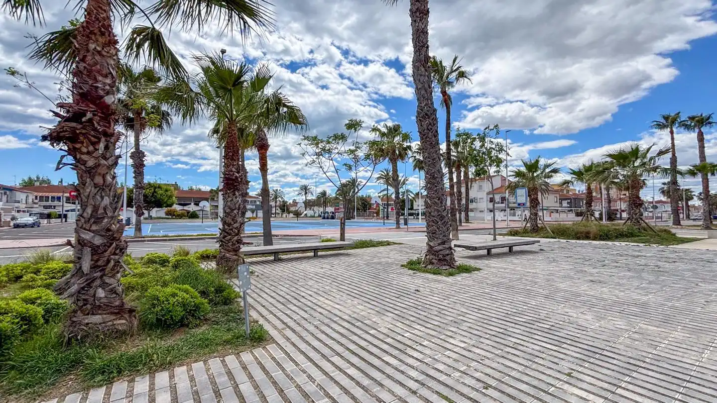 Exterior view of Houses for sale in Santa Pola  with Air Conditioner, Terrace and Storage room