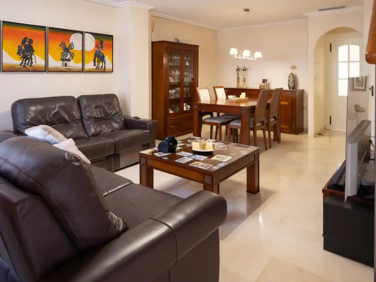 Sala de estar de Casa o chalet en venta en Elche / Elx con Aire acondicionado
