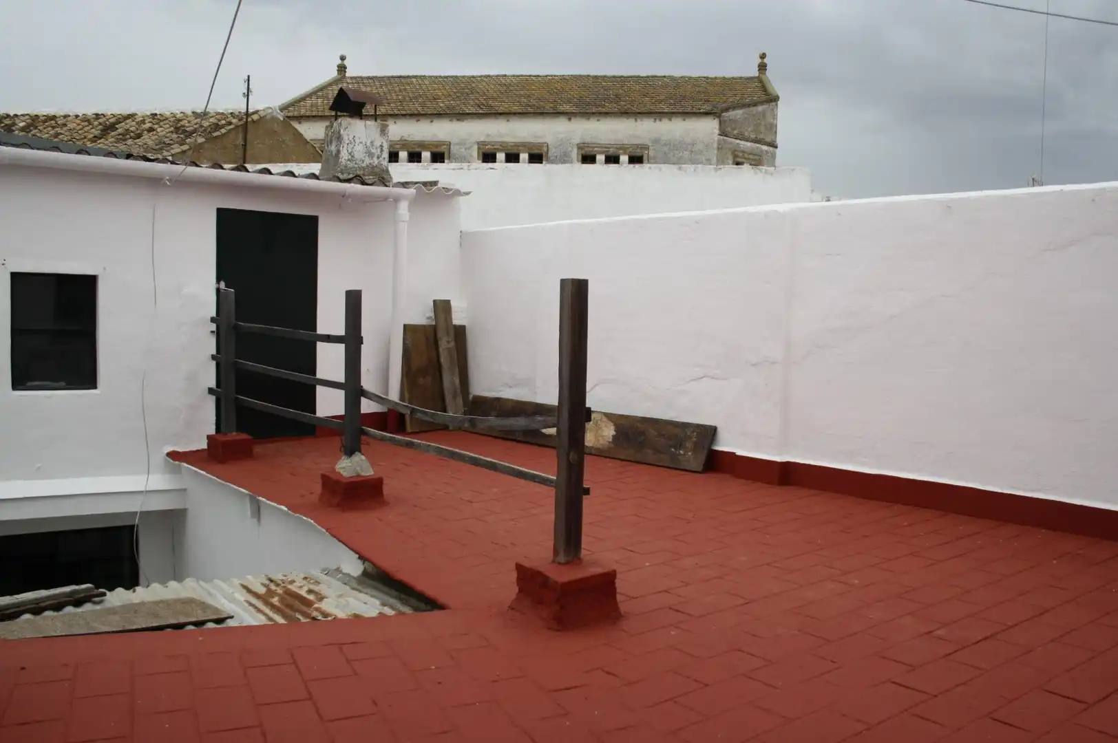 Terraza de Casa adosada en venta en Carrión de los Céspedes
