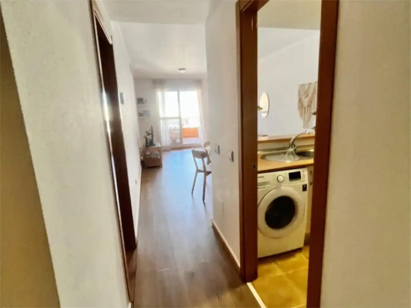 Bedroom of Flat for sale in Mojácar  with Air Conditioner, Private garden and Parquet flooring