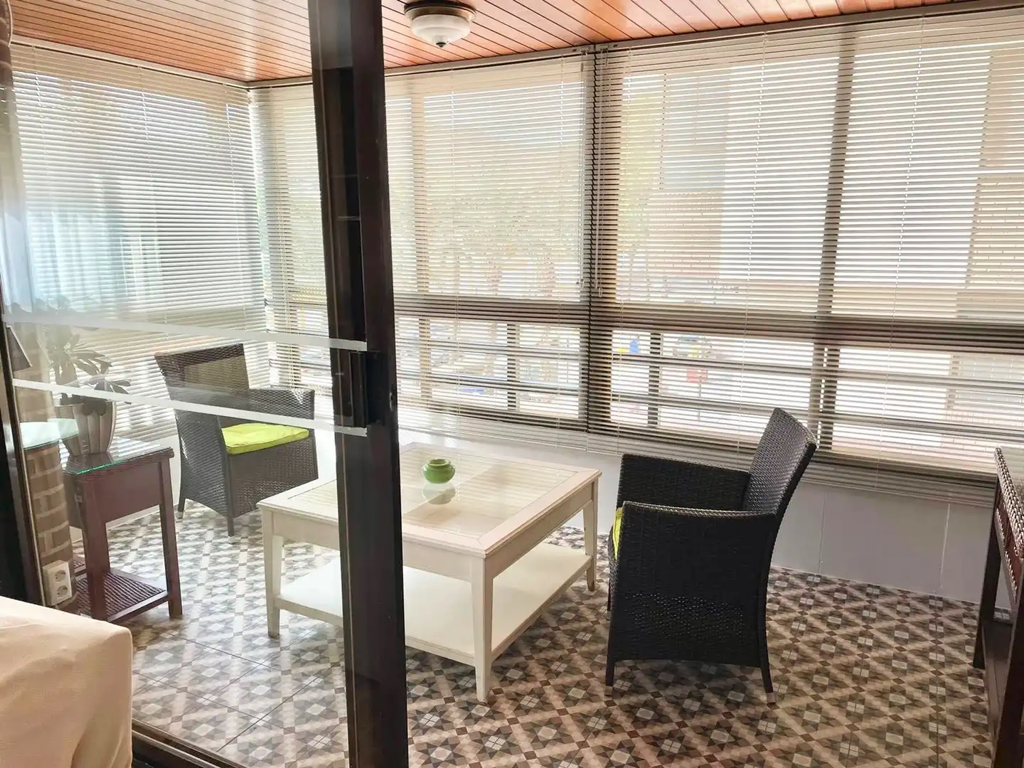 Terrace of Apartments for rent in Cartagena  with Air Conditioner, Furnished and Washing machine