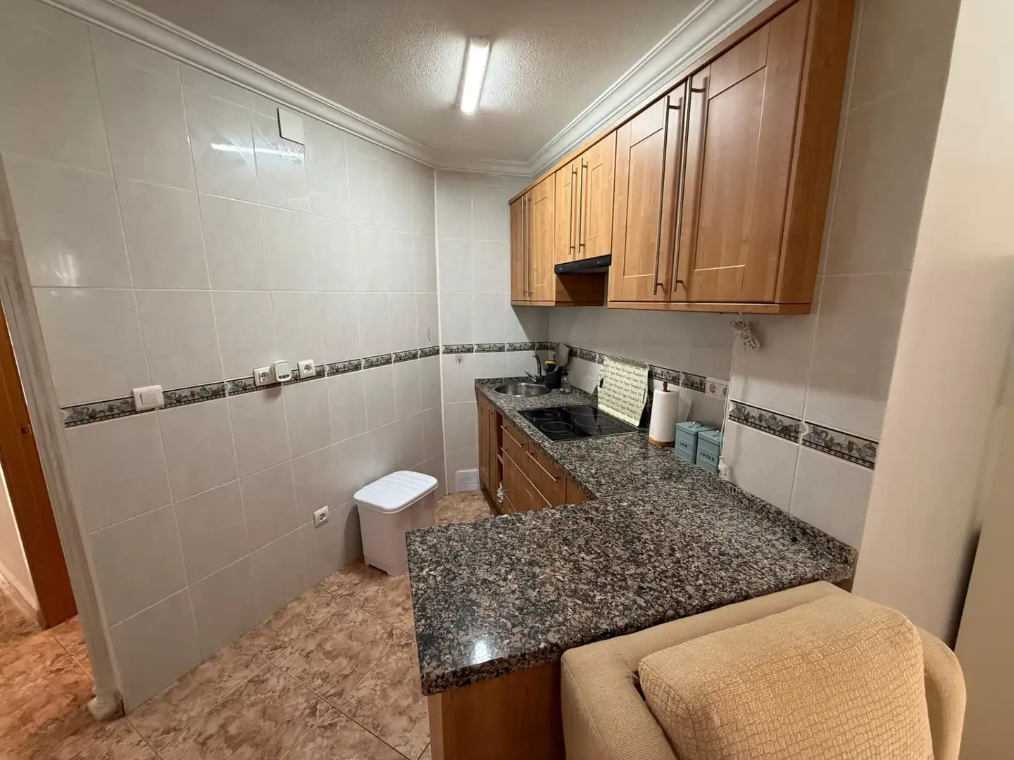 Kitchen of Apartments for sale in Vélez-Málaga  with Terrace, Furnished and Community pool