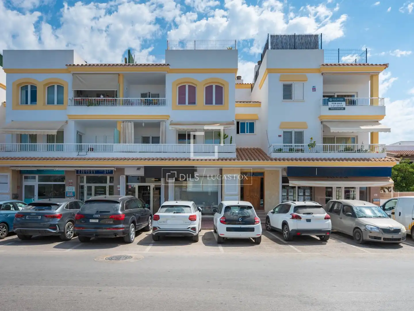 Exterior view of Flat for sale in Santa Eulària des Riu  with Air Conditioner and Furnished