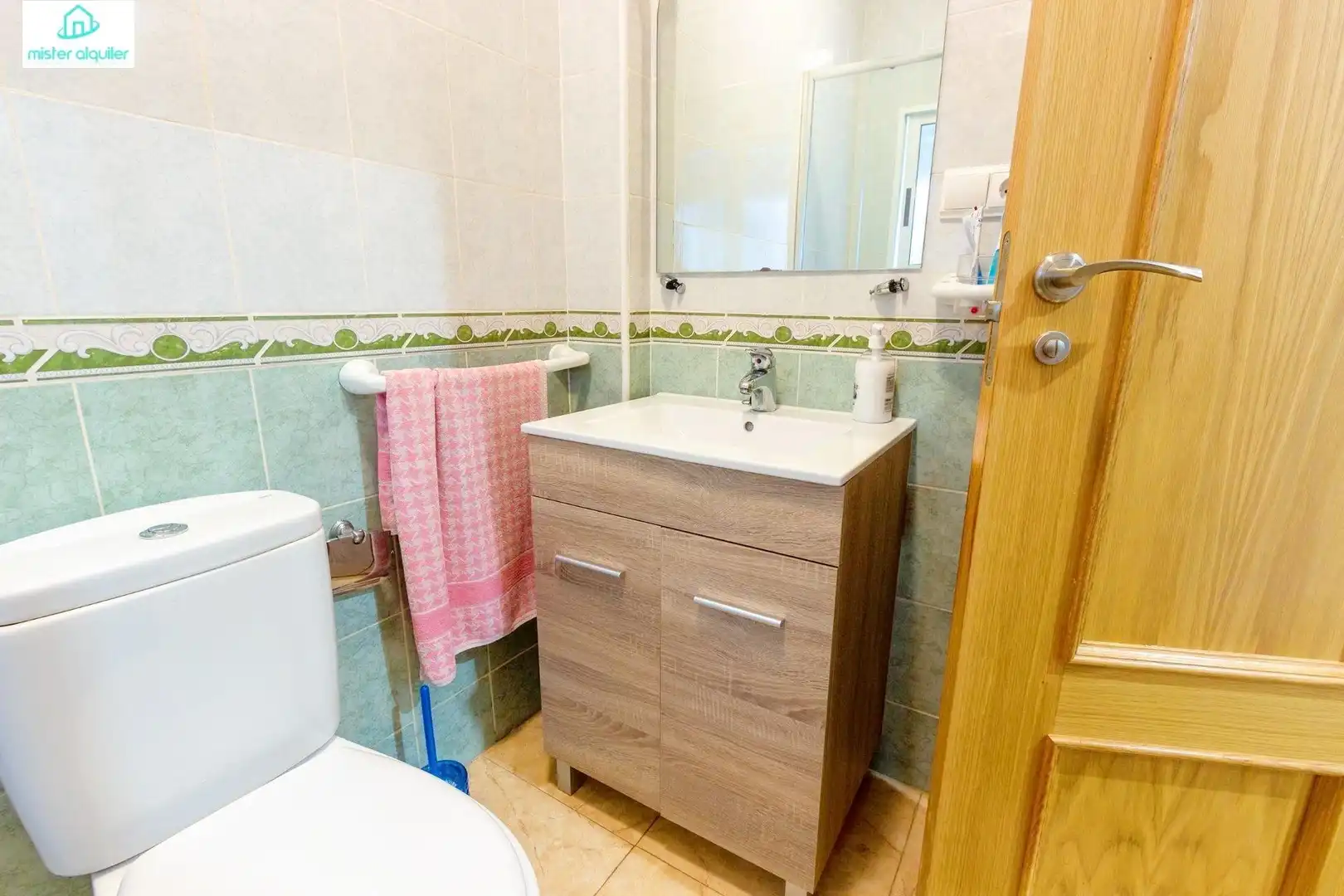 Badezimmer von Wohnung zur Miete in Sant Joan d'Alacant mit Klimaanlage, Heizung und Möbliert