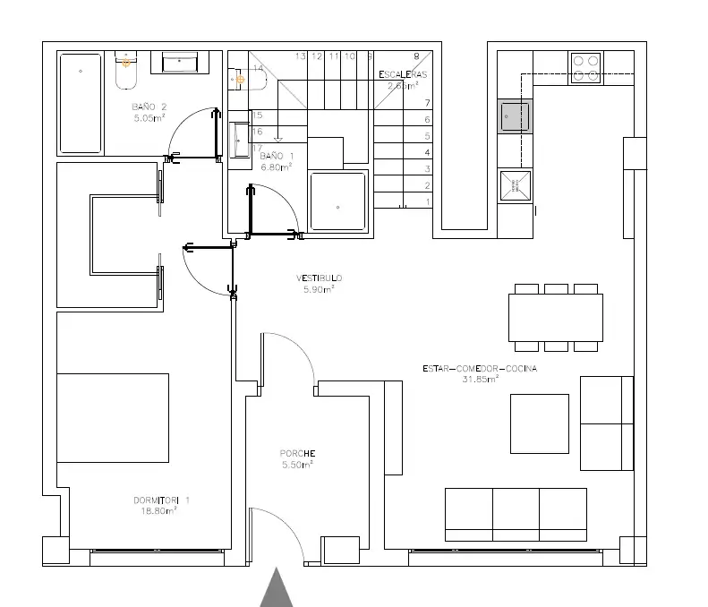 Dúplex en venda en Cornellà de Llobregat amb Aire condicionat, Calefacció i Parquet