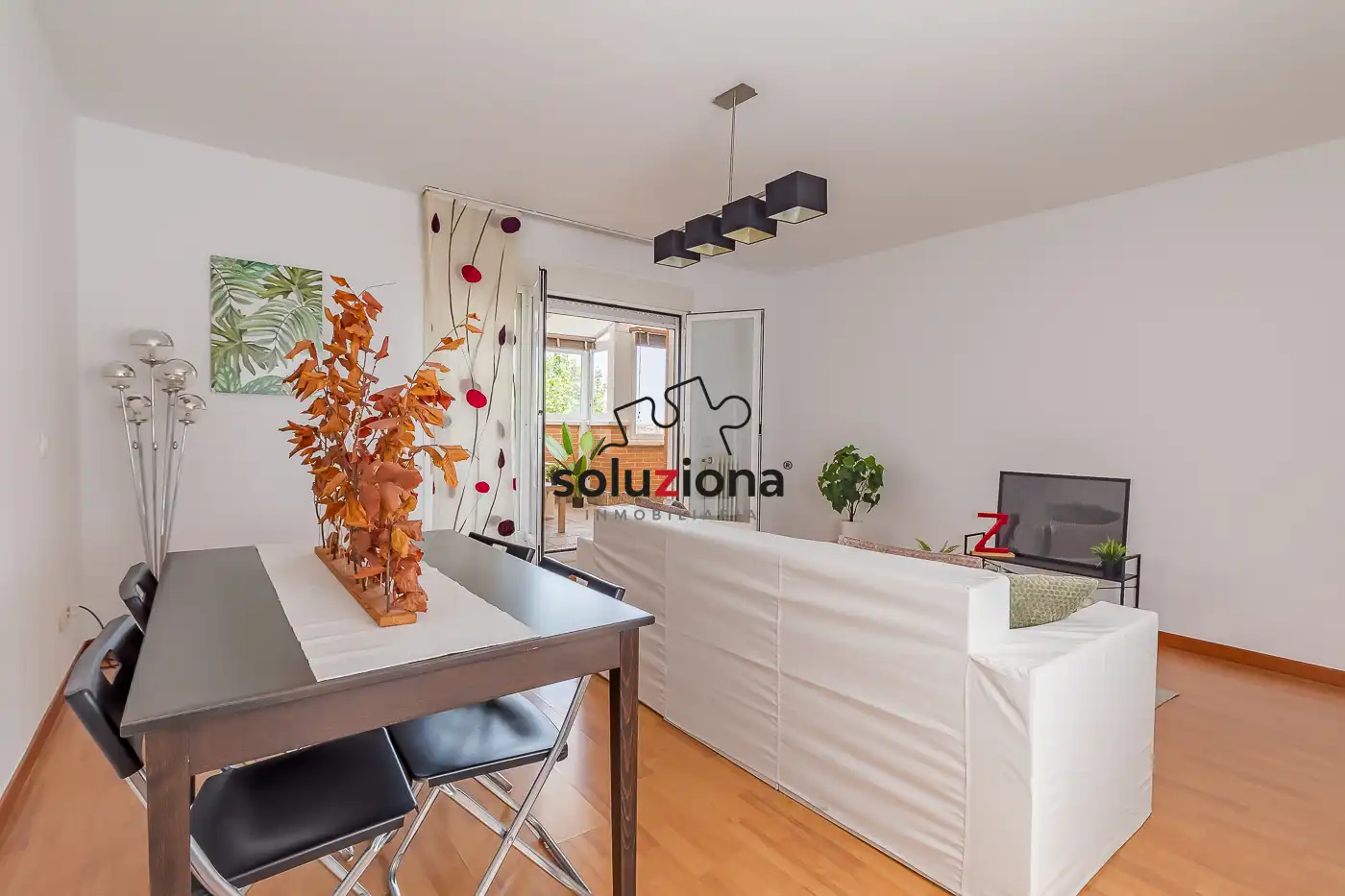 Living room of Attic for sale in Getafe  with Air Conditioner, Heating and Parquet flooring