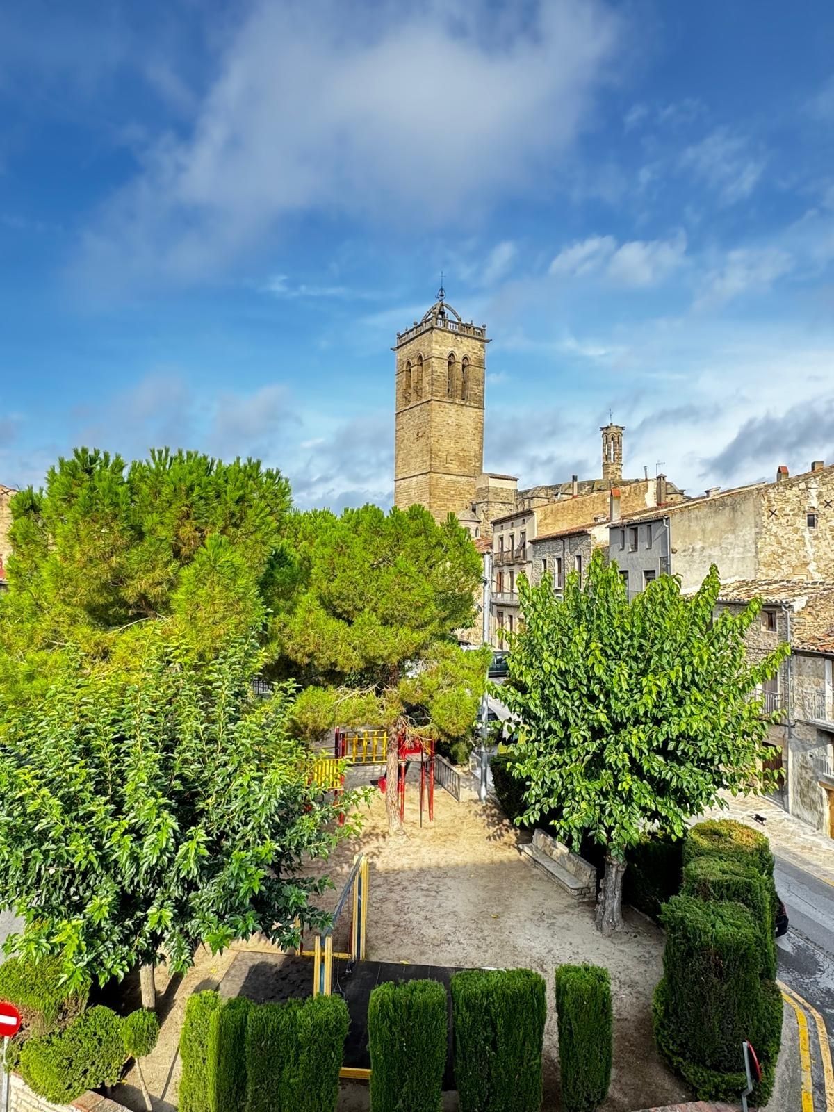 Exterior view of House or chalet for sale in Santa Coloma de Queralt  with Heating, Terrace and Storage room