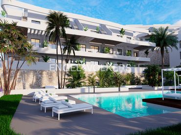 Apartment mit Pool zum Verkauf in Balcón de Finestrat - Terra Marina