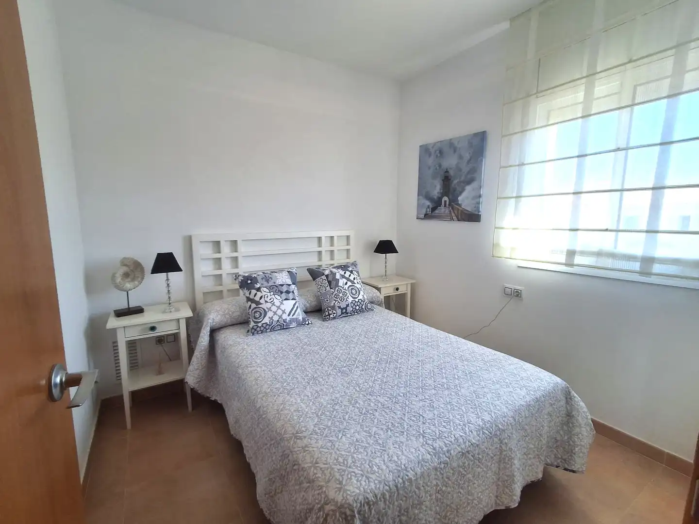 Dormitori de Casa adosada en venda en Mont-roig del Camp amb Aire condicionat, Jardí privat i Terrassa