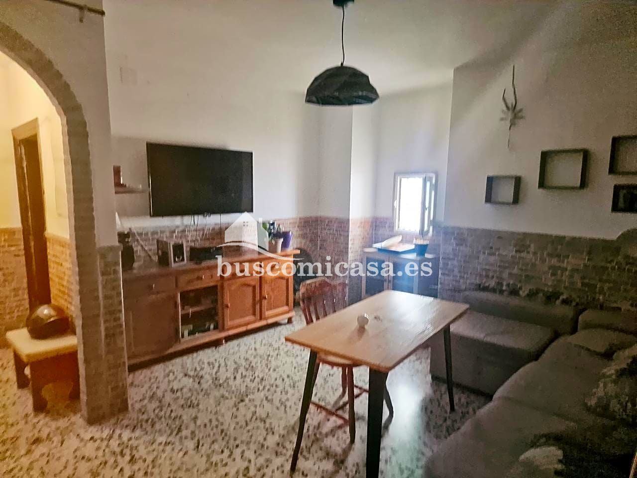 Sala d'estar de Casa adosada en venda en  Jaén Capital amb Aire condicionat, Terrassa i Balcó
