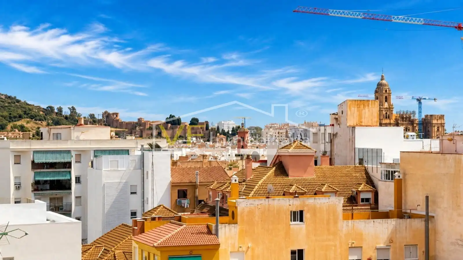Vista exterior de Àtic de lloguer en Málaga amb Aire condicionat, Calefacció i Terrassa