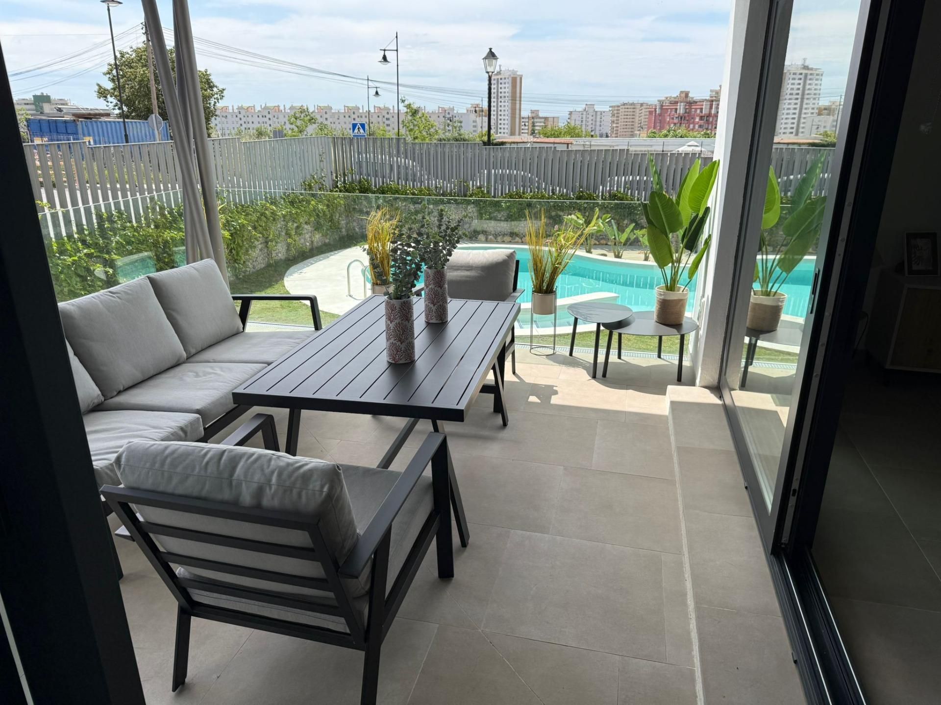 Terrace of Flat for sale in Fuengirola  with Heating, Terrace and Community pool