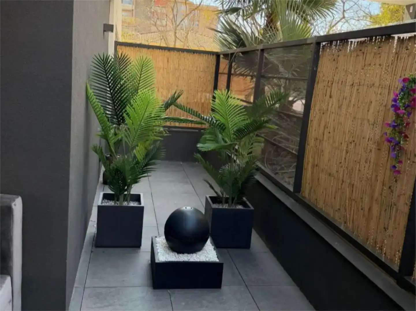 Terrasse von Wohnungen zum Verkauf in  Palma de Mallorca mit Klimaanlage und Schwimmbad