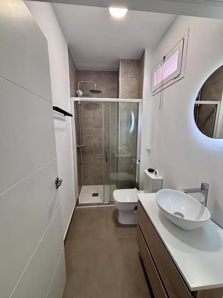 Badezimmer von Wohnung zum Verkauf in Torrejón de Ardoz mit Klimaanlage und Möbliert