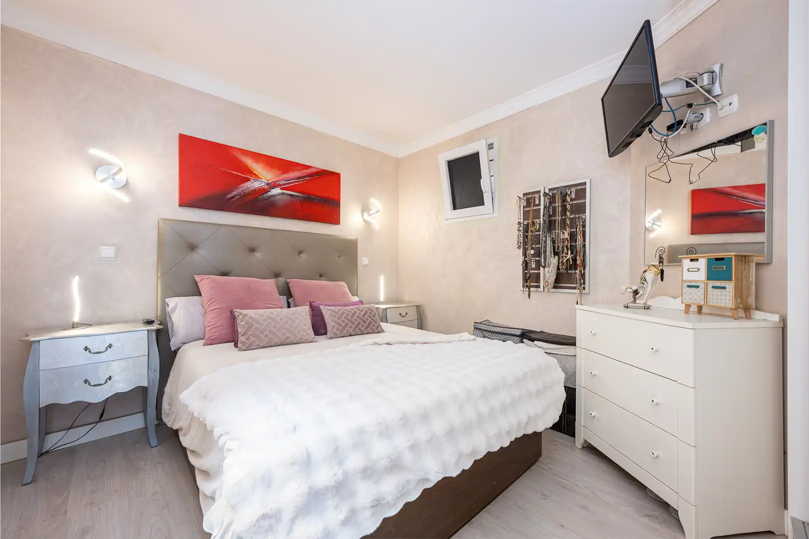 Schlafzimmer von Wohnung zum Verkauf in Telde mit Möbliert, Balkon und Gemeinschaftspool