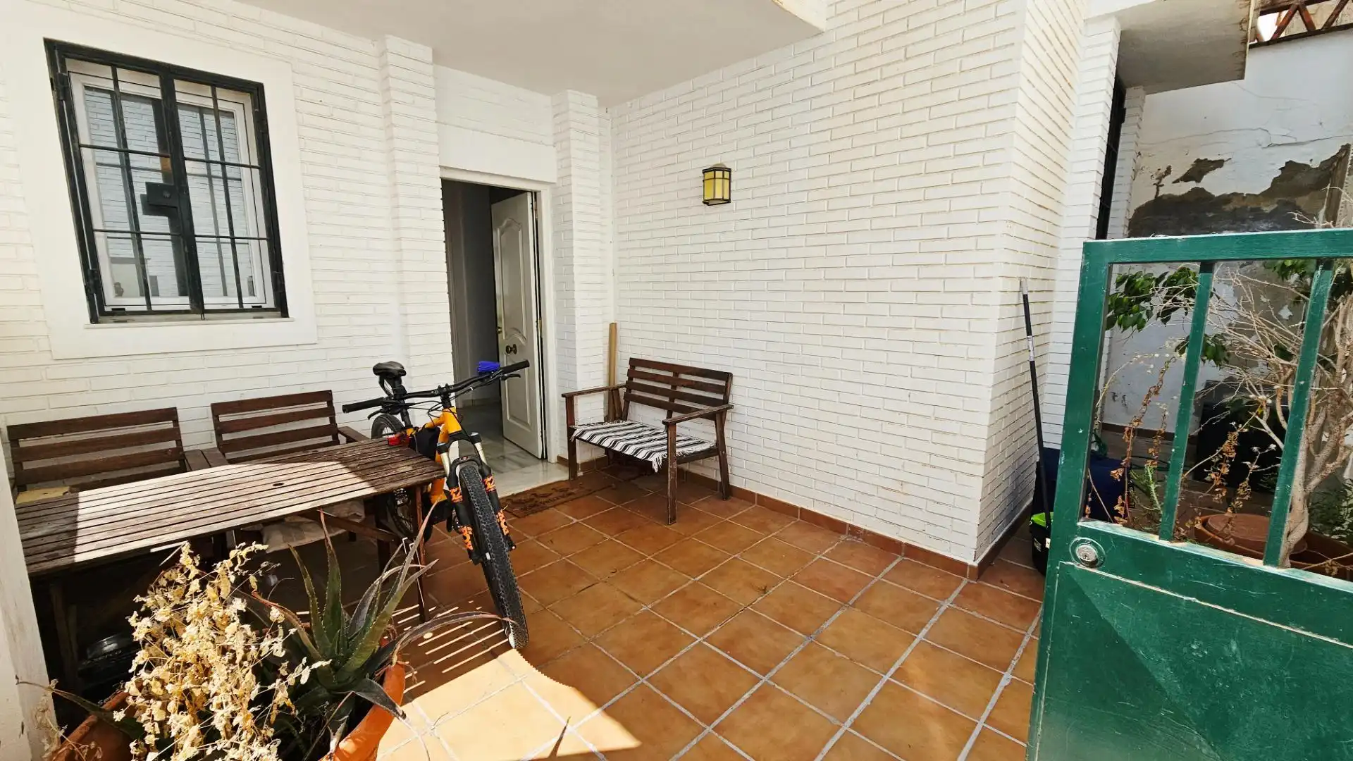 Terrassa de Casa adosada en venda en Benalmádena amb Aire condicionat, Jardí privat i Terrassa