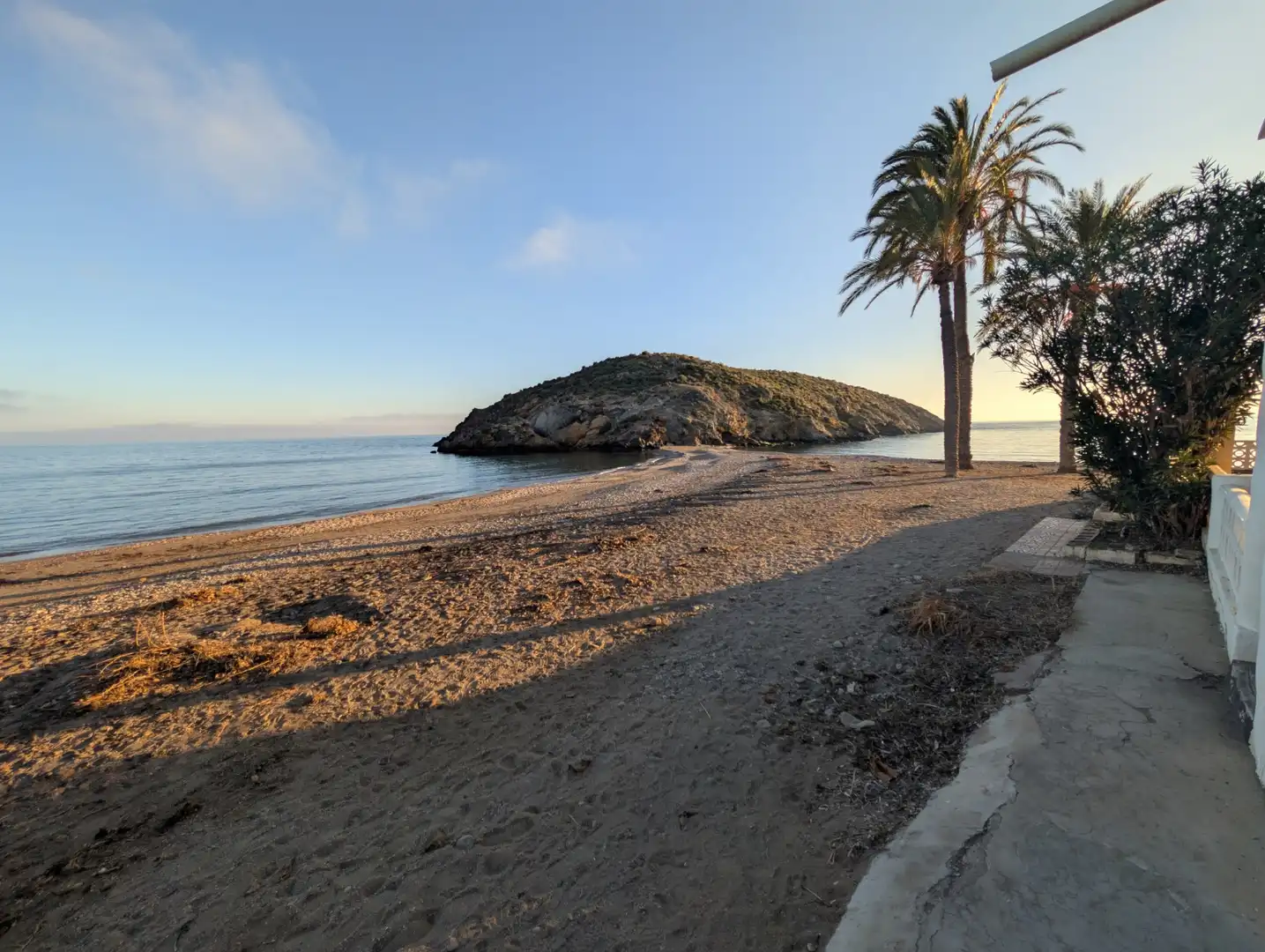 Vista exterior de Casa adosada en venta en Mazarrón con Aire acondicionado, Jardín privado y Terraza