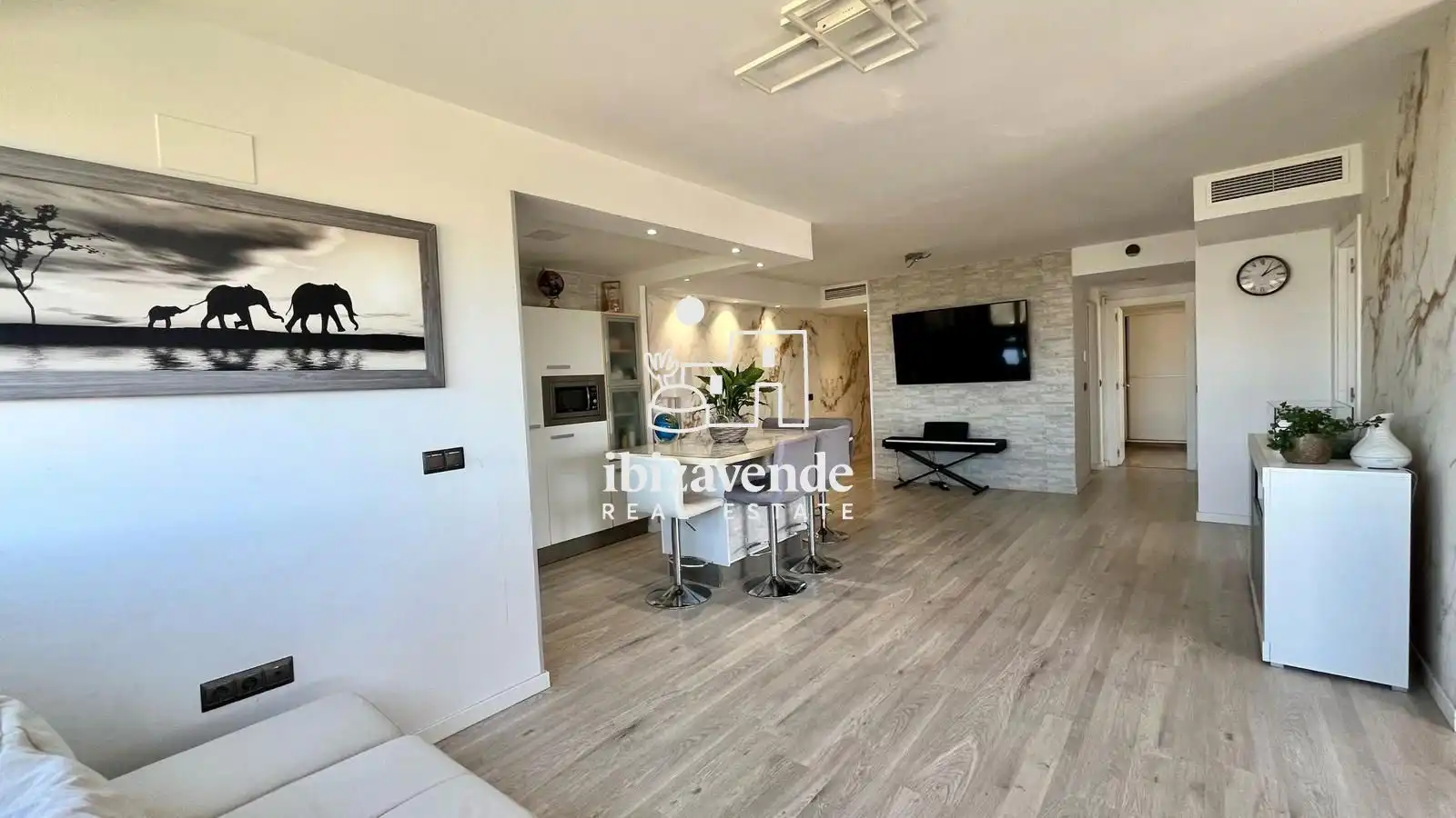 Sala d'estar de Pis en venda en Eivissa amb Aire condicionat, Calefacció i Terrassa