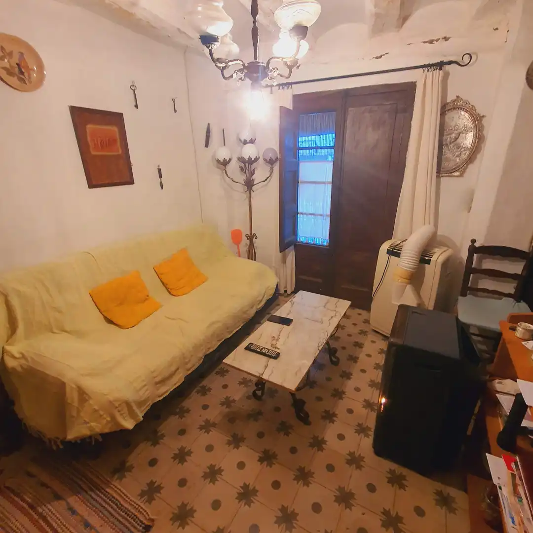 Sala de estar de Casa o chalet en venta en Benifallet con Amueblado