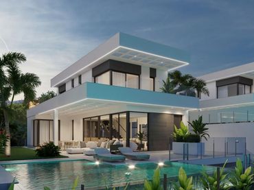 Villa con piscina in vendita a Golf Bahía