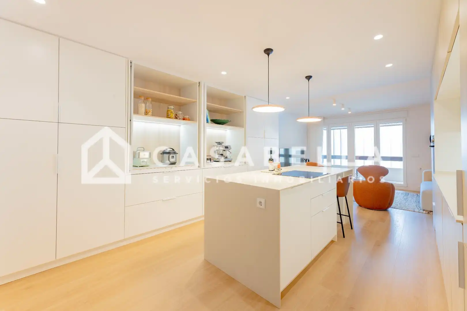 Kitchen of Flat for sale in Valencia  with Air Conditioner, Heating and Terrace