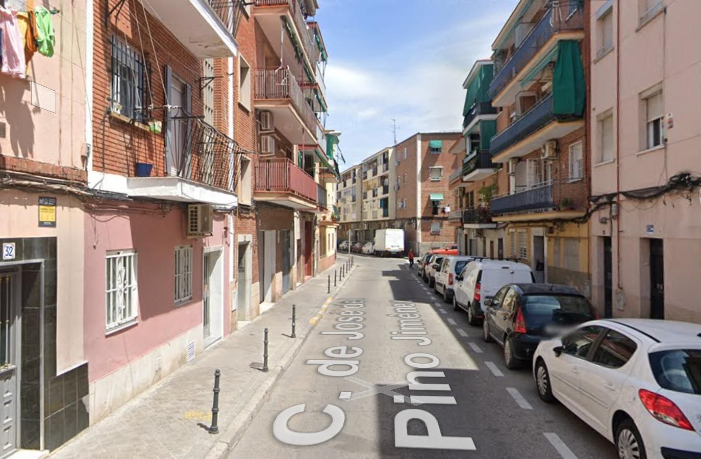 Exterior view of Planta baja for sale in  Madrid Capital