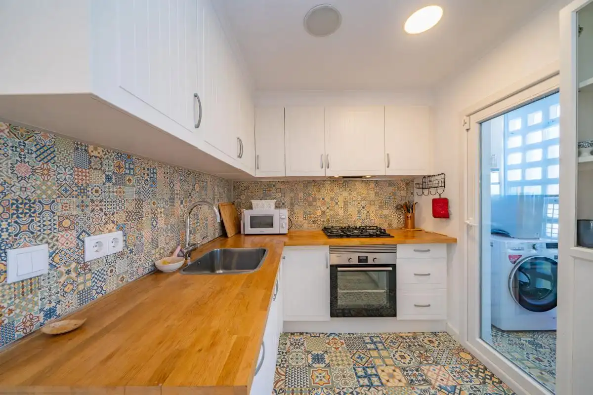 Kitchen of Flat for sale in Jávea / Xàbia  with Air Conditioner, Heating and Storage room