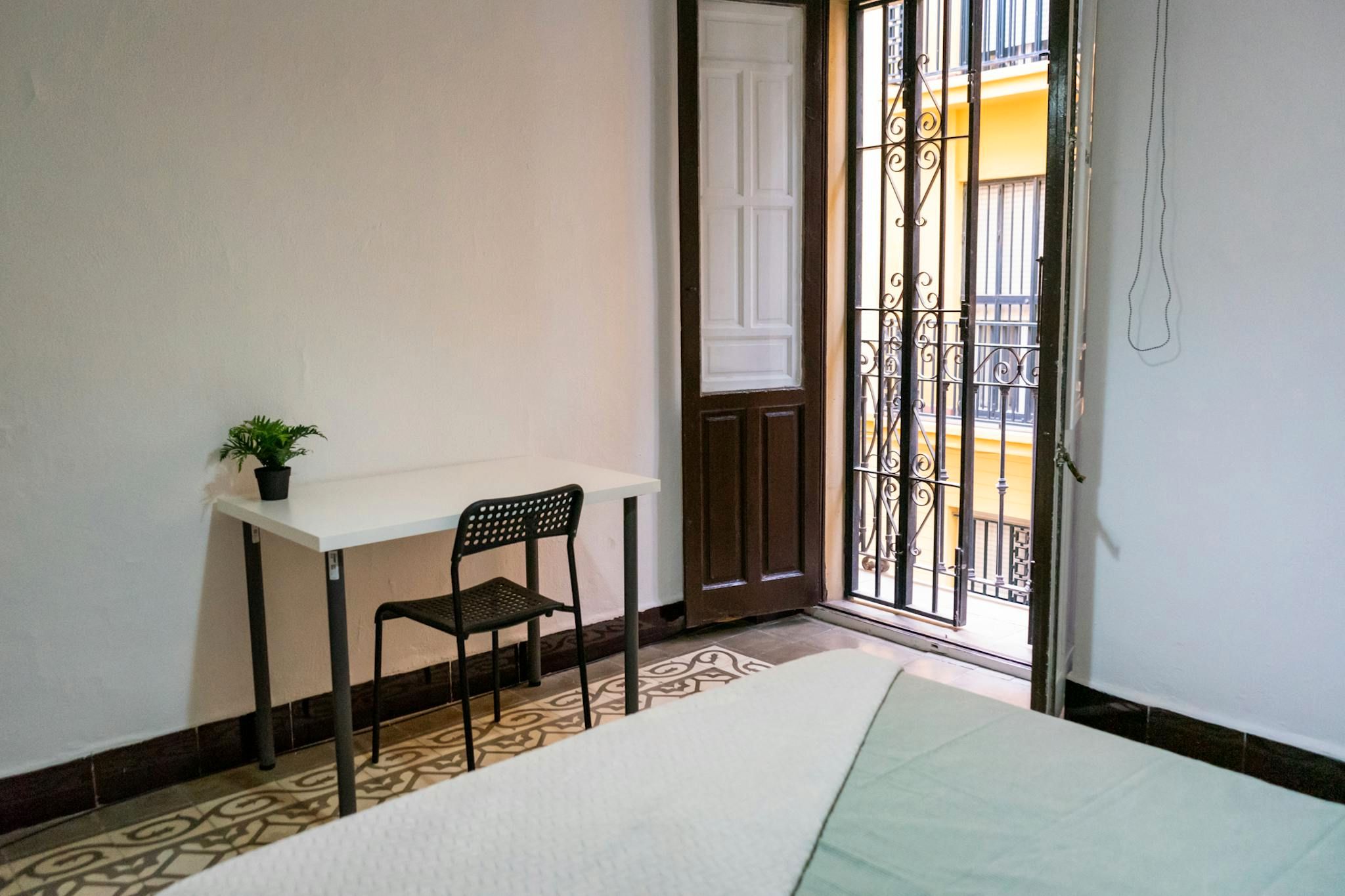 Bedroom of Flat to share in  Sevilla Capital  with Air Conditioner, Heating and Furnished