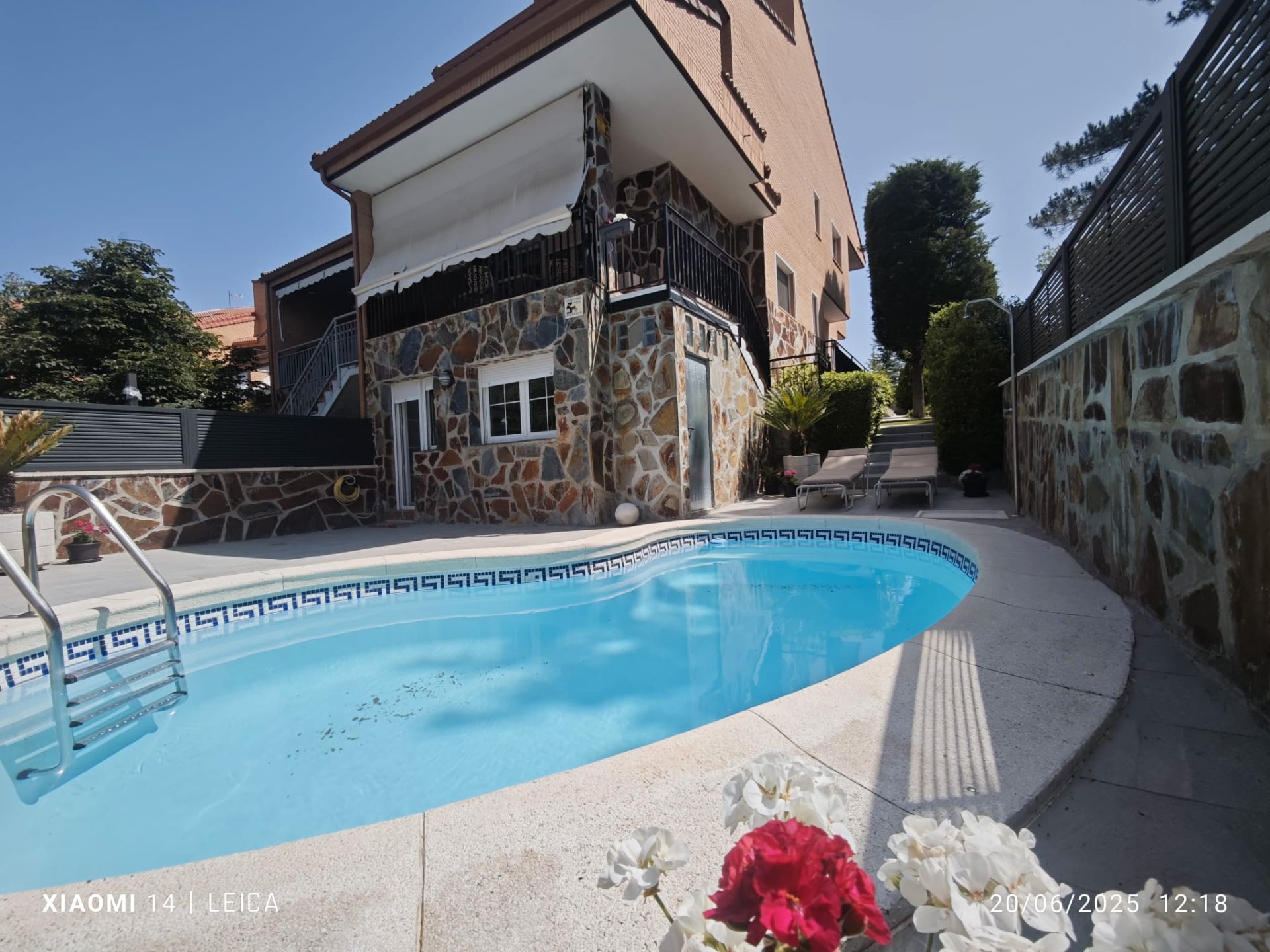 Piscina de Casa o xalet en venda en El Escorial amb Aire condicionat, Calefacció i Jardí privat
