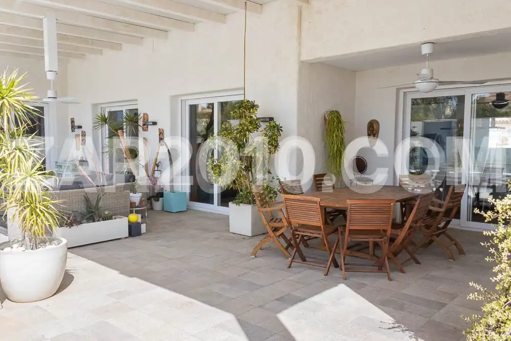 Terrasse von Haus oder Chalet zum Verkauf in Cuevas del Almanzora mit Klimaanlage, Privatgarten und Terrasse
