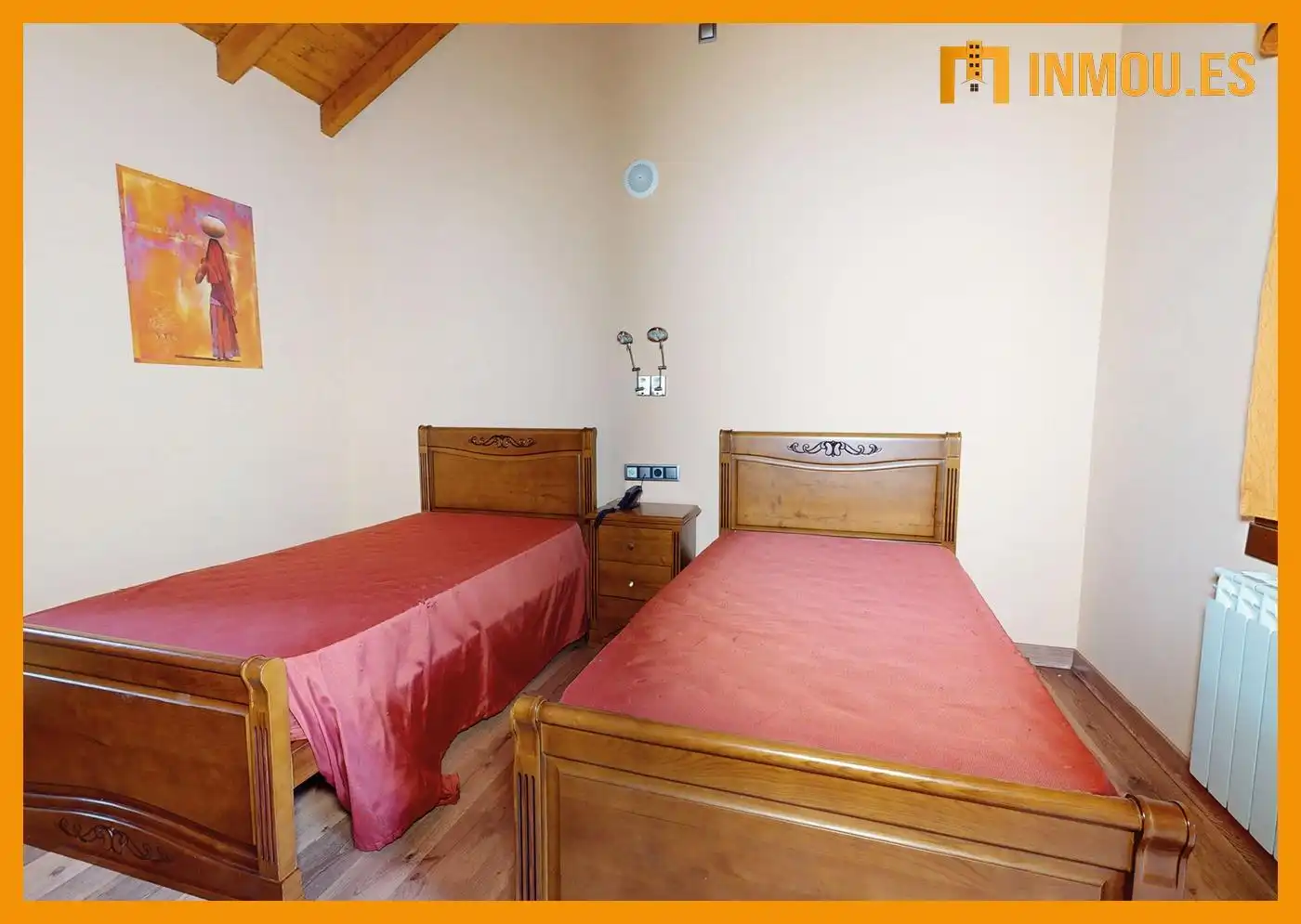 Schlafzimmer von Haus oder Chalet zum Verkauf in O Irixo mit Heizung