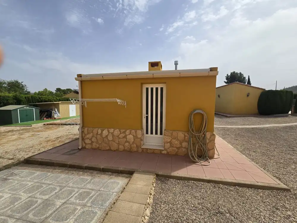 Vista exterior de Casa o xalet en venda en Villena