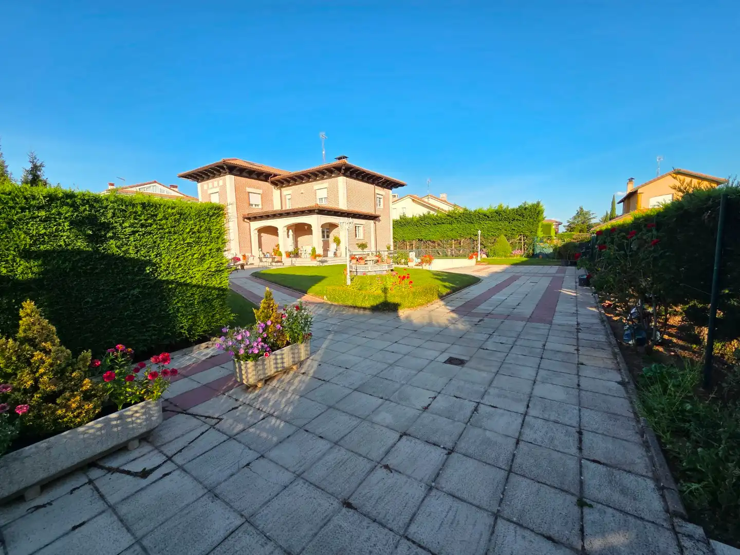 Garden of Houses for sale in Castrillo del Val  with Heating, Private garden and Parquet flooring