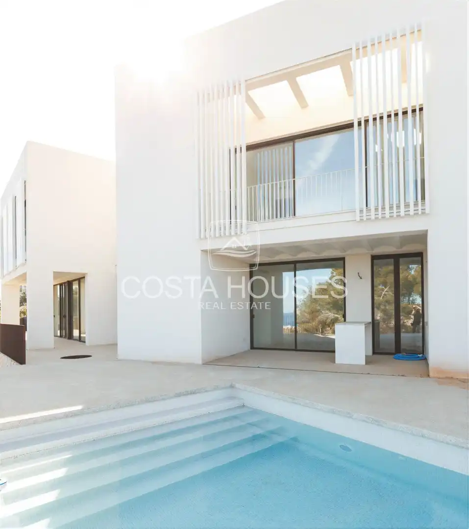 Exterior view of Houses for sale in Jávea / Xàbia  with Air Conditioner, Private garden and Terrace