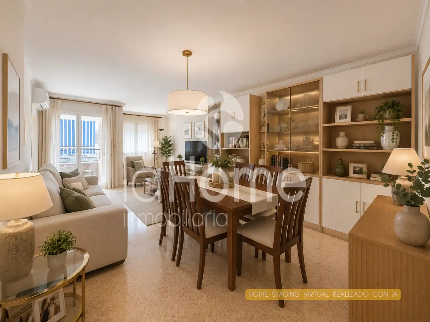 Sala de estar de Piso en venta en Paterna con Aire acondicionado, Horno y Balcón