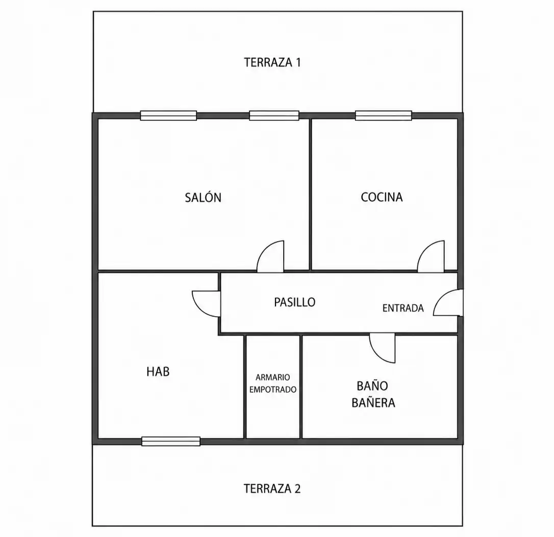Ático en venta en Ávila con Calefacción, Terraza y Trastero