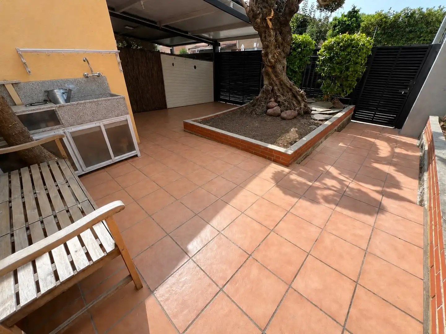 Terraza de Casa adosada en venta en Tordera con Calefacción, Jardín privado y Parquet