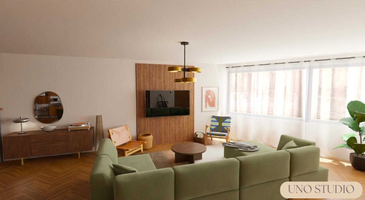 Sala de estar de Piso en venta en Vigo  con Calefacción, Terraza y Trastero