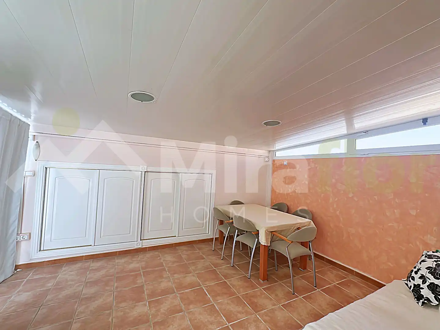 Dining room of Attic for sale in Dénia  with Air Conditioner, Furnished and Oven