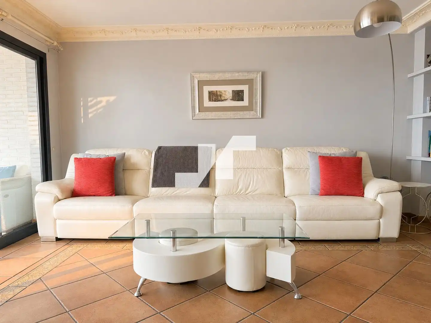 Sala de estar de Piso en venta en Burriana / Borriana con Aire acondicionado, Calefacción y Terraza