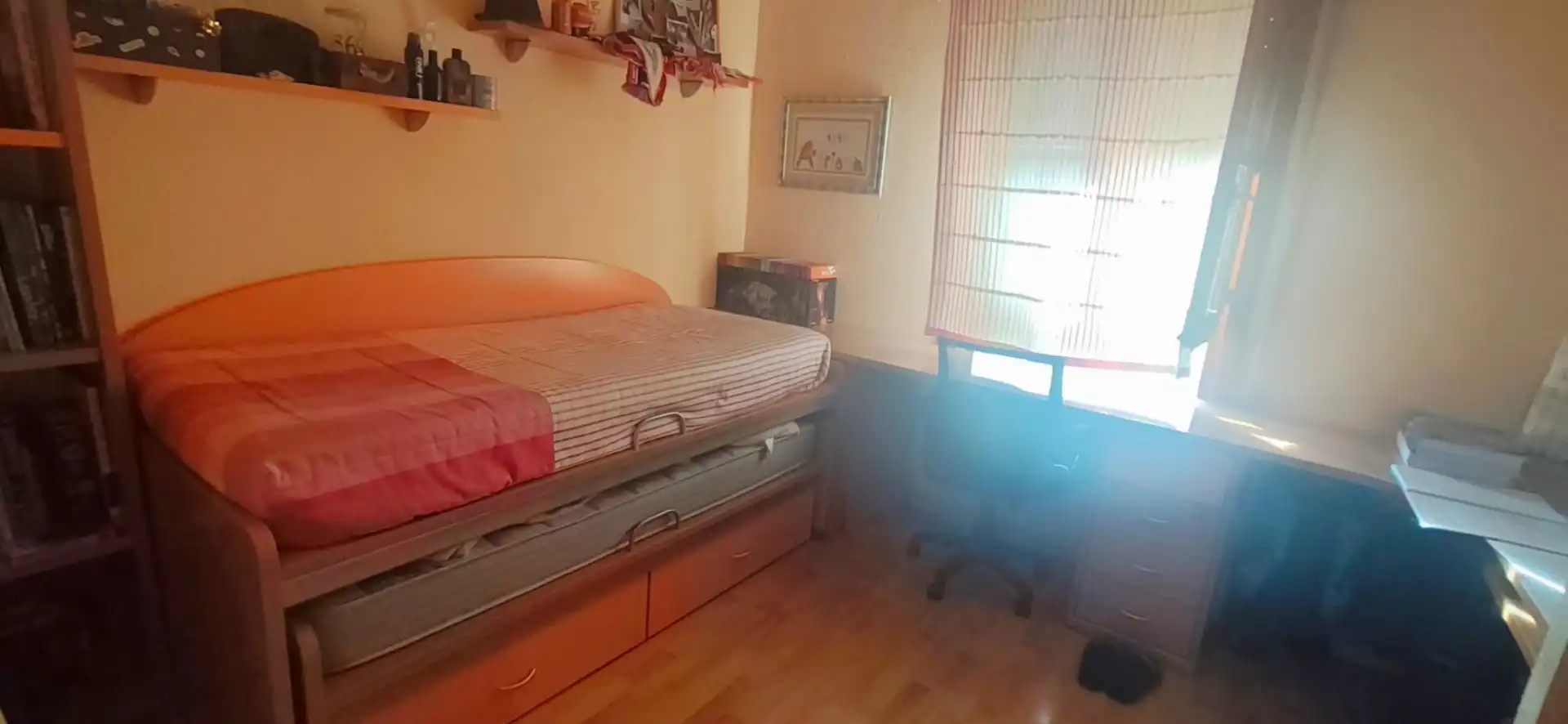 Bedroom of Flat for sale in Móstoles  with Air Conditioner, Heating and Parquet flooring