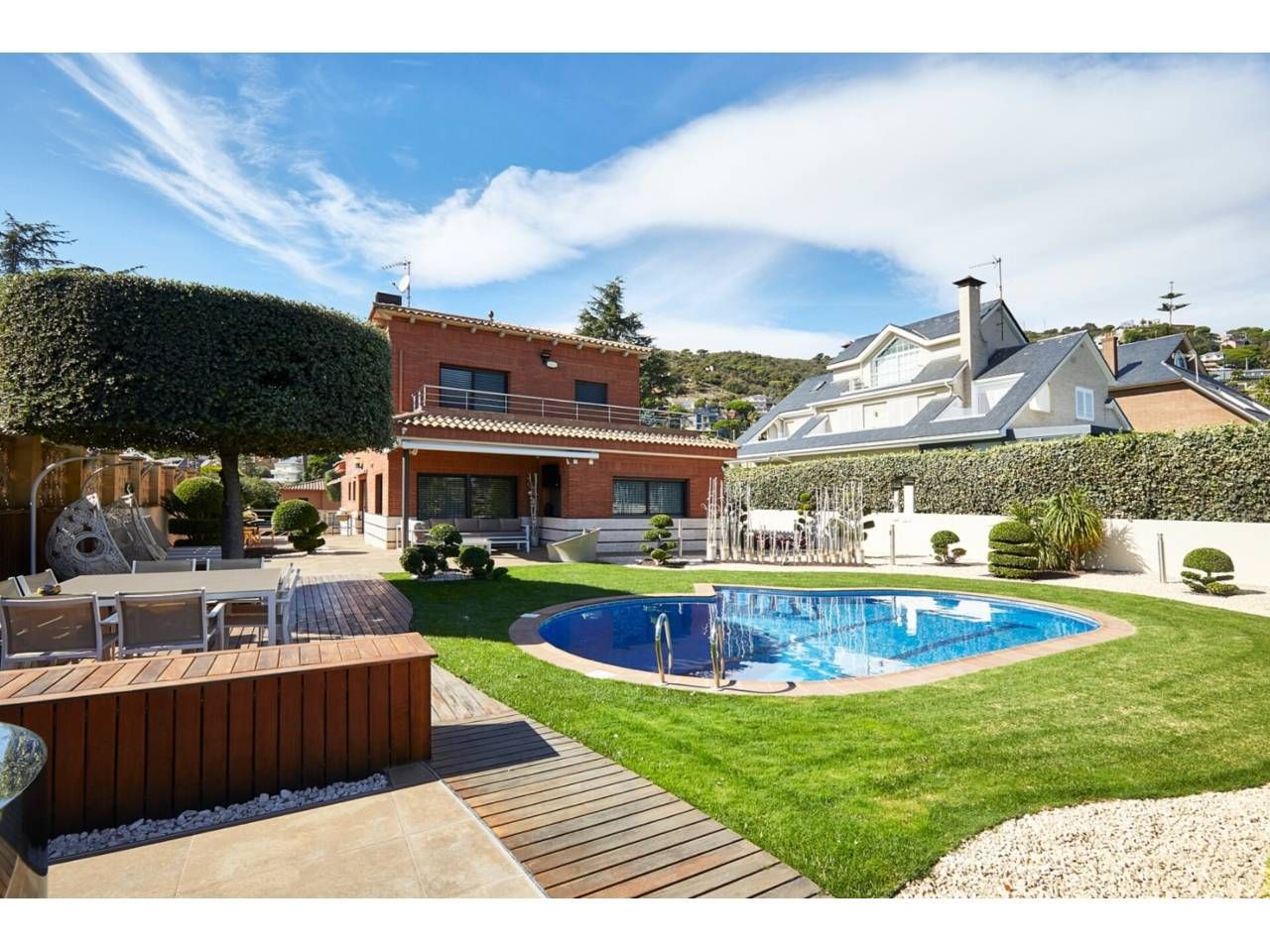 Garden of House or chalet for sale in Badalona  with Air Conditioner, Heating and Private garden
