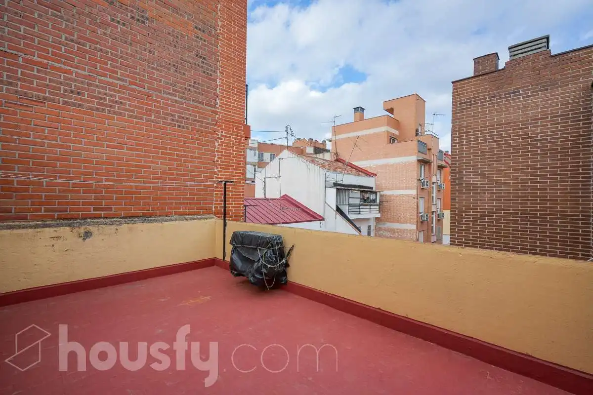 Terrasse von Wohnung zum Verkauf in Madrid mit Klimaanlage, Heizung und Parkett
