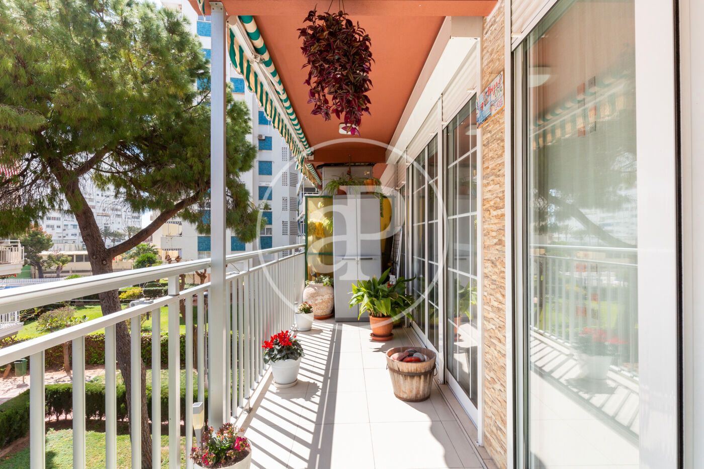 Balcony of Flat for sale in La Pobla de Farnals  with Air Conditioner, Heating and Private garden