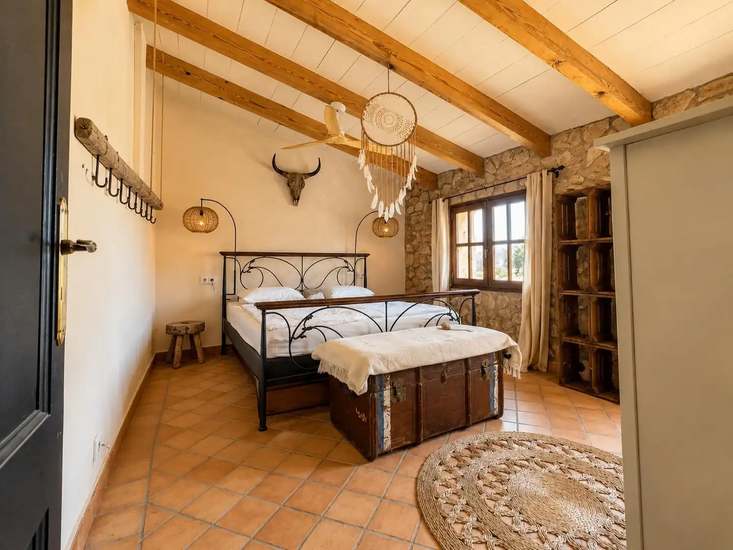 Bedroom of Houses for sale in Pollença  with Air Conditioner, Terrace and Balcony