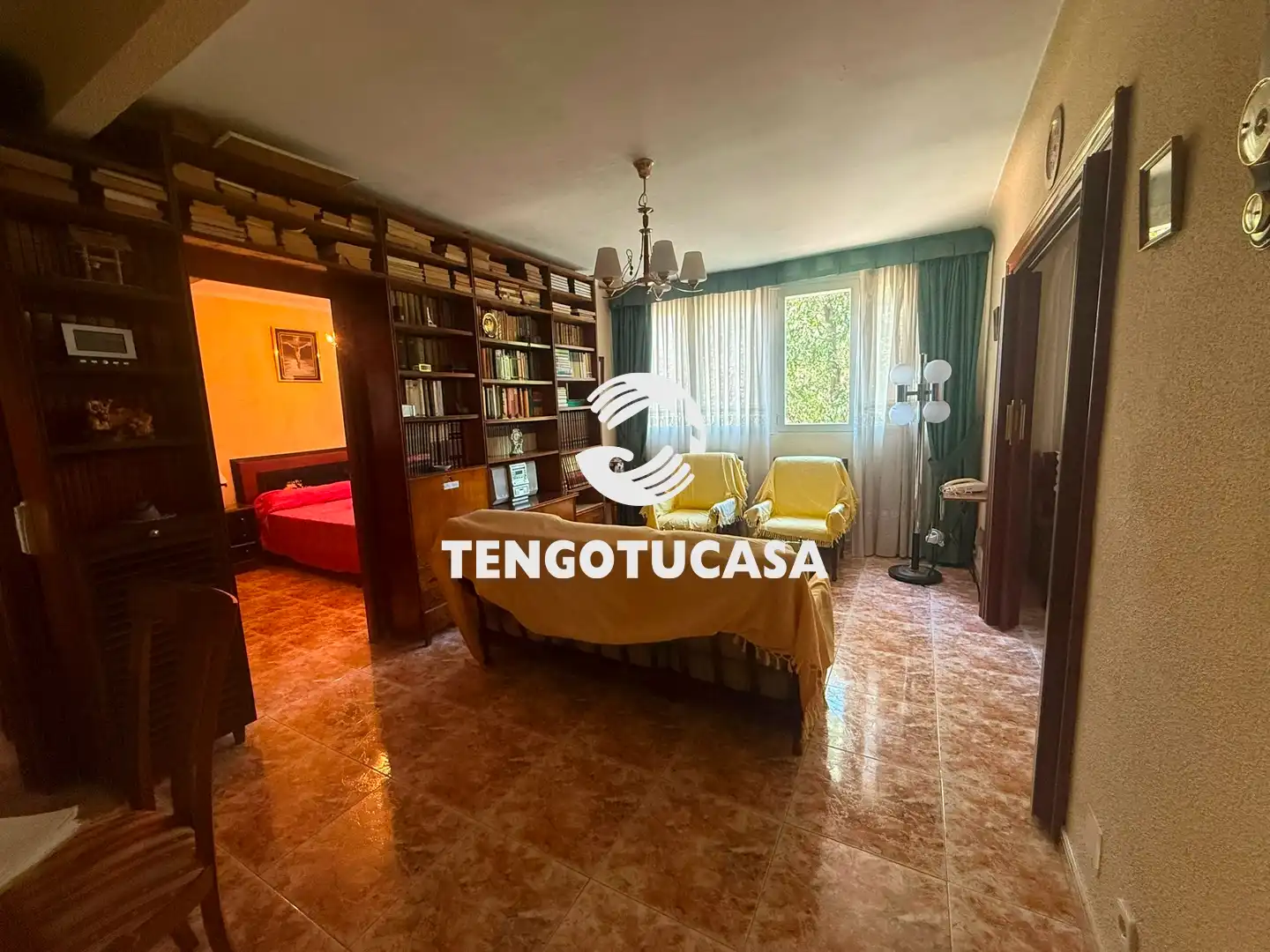 Living room of Flat for rent in Madrid