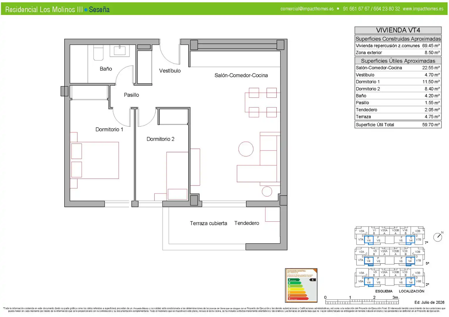 Flat with pool for sale in Calle Francisco Herrera 4, imagen 11