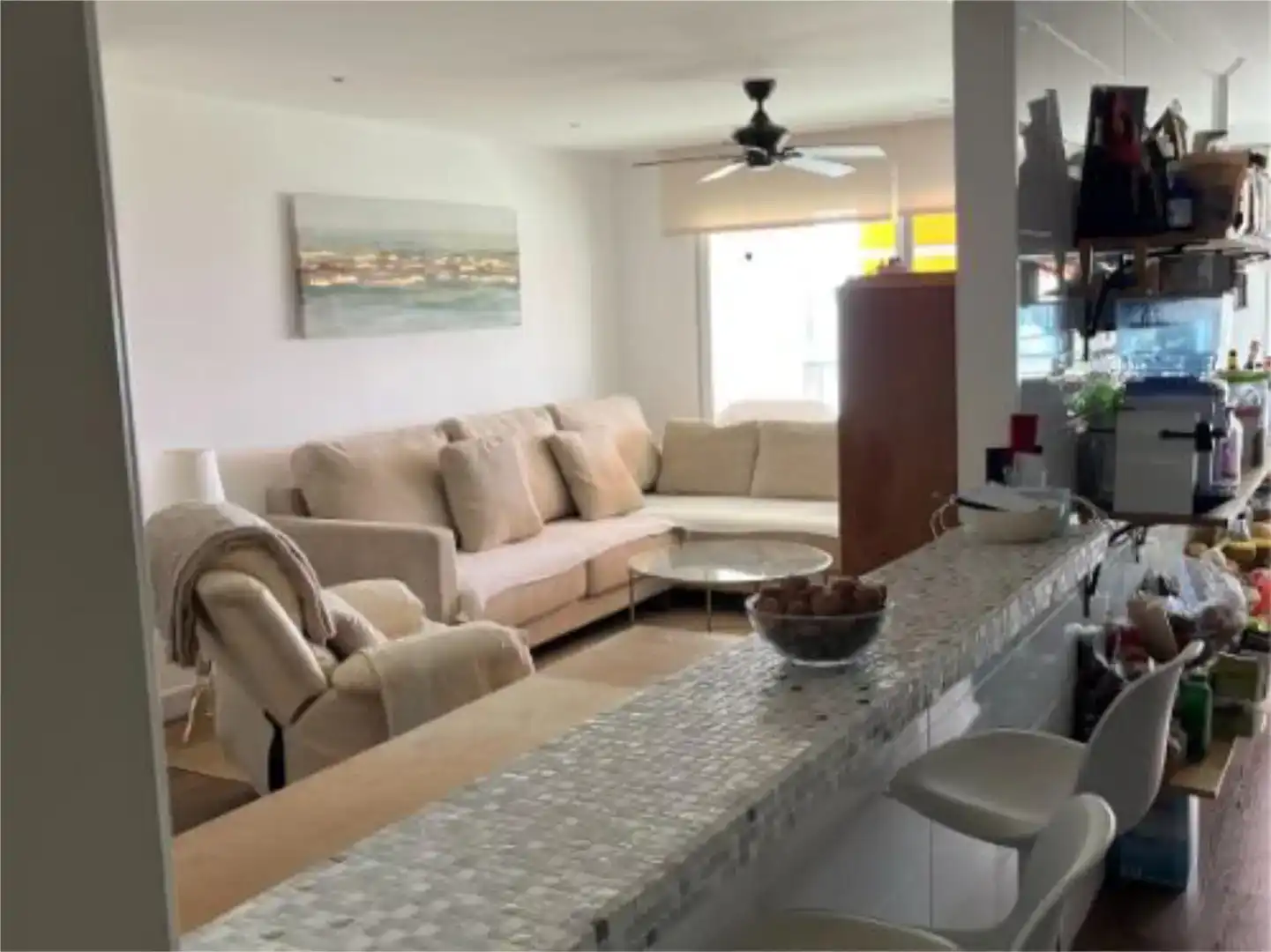 Living room of Flat for rent in Caleta de Vélez