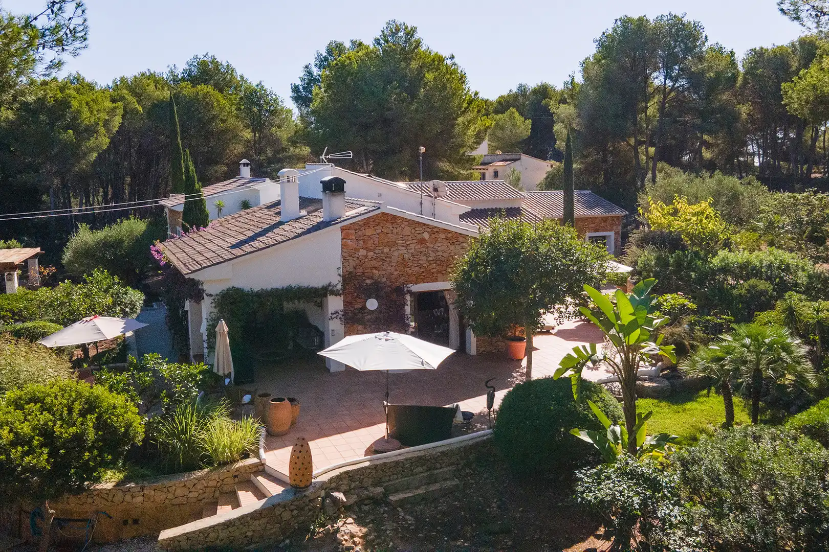Garden of Houses for sale in Jávea / Xàbia