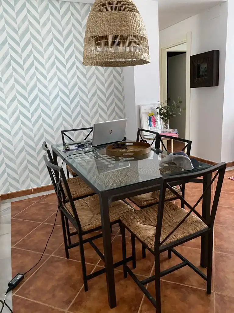 Comedor de Apartamento de alquiler en Rota con Terraza, Amueblado y Horno